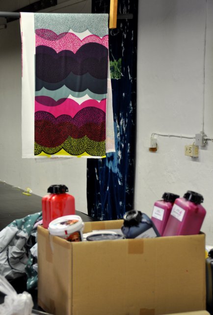 Printing textiles